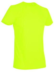 Stedman STE8000 - T-shirt con girocollo da uomo ACTIVE SPORT Cyber Yellow