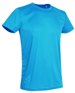 Stedman STE8000 - T-shirt con girocollo da uomo ACTIVE SPORT Hawaii Blue
