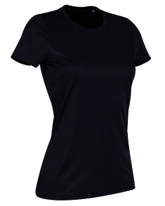 Stedman STE8100 - T-shirt con girocollo da donna ACTIVE SPORT Black Opal