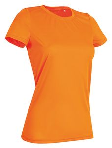 Stedman STE8100 - T-shirt con girocollo da donna ACTIVE SPORT Cyber Orange