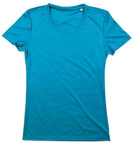 Stedman STE8100 - T-shirt con girocollo da donna ACTIVE SPORT Hawaii Blue
