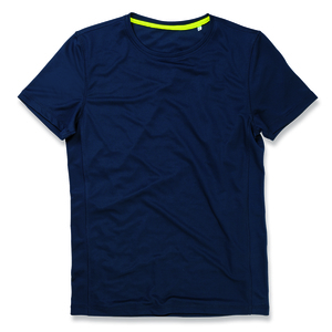 Stedman STE8400 - T-shirt con girocollo da uomo Marina Blue