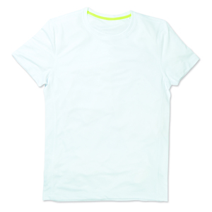 Stedman STE8400 - T-shirt con girocollo da uomo Bianco
