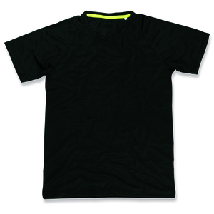 Stedman STE8410 - T-shirt con girocollo da uomo Black Opal