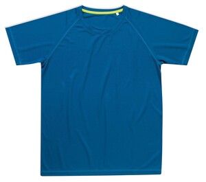 Stedman STE8410 - T-shirt con girocollo da uomo King Blue