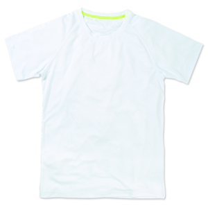 Stedman STE8410 - T-shirt con girocollo da uomo Bianco