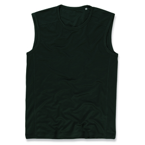 Stedman STE8440 - T-shirt senza maniche da uomo ACTIVE 140 Black Opal