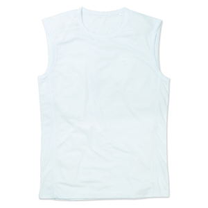 Stedman STE8440 - T-shirt senza maniche da uomo ACTIVE 140 Bianco