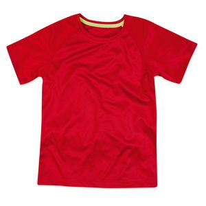 Stedman STE8570 - T-shirt con girocollo per bambini ACTIVE Crimson Red