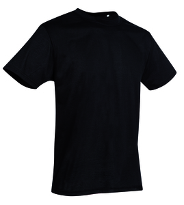 Stedman STE8600 - T-shirt con girocollo da uomo Black Opal