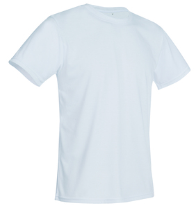 Stedman STE8600 - T-shirt con girocollo da uomo Bianco