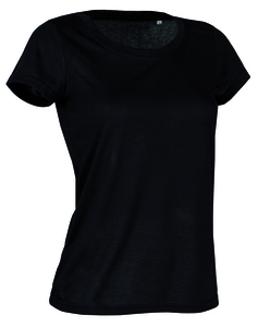 Stedman STE8700 - T-shirt con girocollo da donna  Black Opal