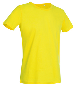 Stedman STE9000 - T-shirt con girocollo da uomo BEN Daisy Yellow