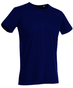 Stedman STE9000 - T-shirt con girocollo da uomo BEN Marina Blue
