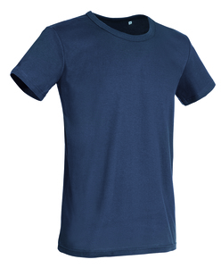 Stedman STE9000 - T-shirt con girocollo da uomo BEN Slate Grey