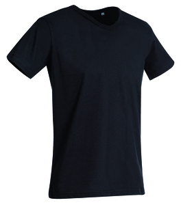 Stedman STE9010 - T-shirt con collo a V da uomo BEN Black Opal