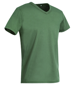 Stedman STE9010 - T-shirt con collo a V da uomo BEN Military Green