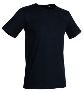 Stedman STE9020 - T-shirt con girocollo da uomo MORGAN Black Opal