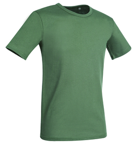Stedman STE9020 - T-shirt con girocollo da uomo MORGAN Military Green