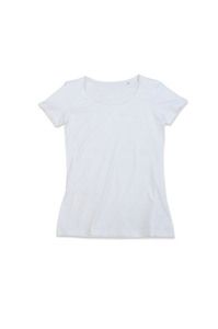 Stedman STE9110 - T-shirt con girocollo da donna FINEST COTTON Bianco