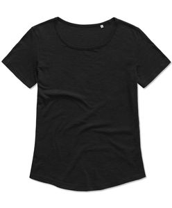 Stedman STE9320 - T-shirt con girocollo da donna ORGANIC Black Opal