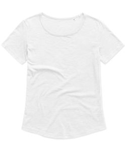 Stedman STE9320 - T-shirt con girocollo da donna ORGANIC Bianco