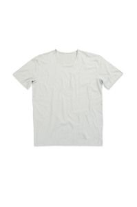 Stedman STE9400 - T-shirt con girocollo da uomo SHAWN Powder Grey