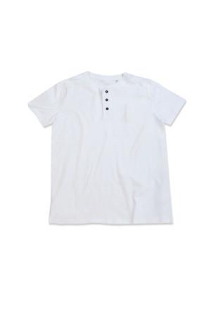 Stedman STE9430 - T-shirt a collo rotondo con bottoni da uomo SHAWN