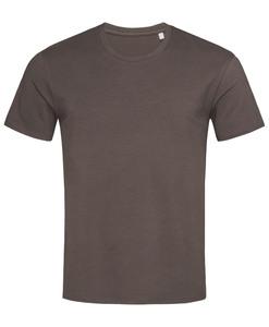 Stedman STE9630 - T-shirt con girocollo da uomo RELAX Cioccolato scuro