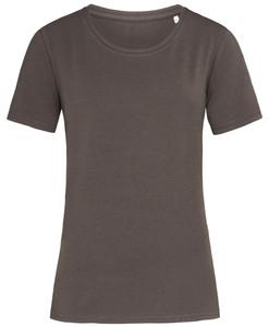Stedman STE9730 - T-shirt con girocollo da donna RELAX Cioccolato scuro