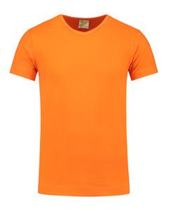 Lemon & Soda LEM1264 - T-shirt V-neck cot/elast SS for him Arancio