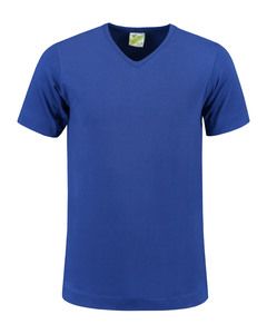 Lemon & Soda LEM1264 - T-shirt V-neck cot/elast SS for him Blu royal