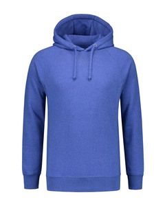 Lemon & Soda LEM3234 - Maglione girocollo con cappuccio Raglan donna Royal Blue Heather