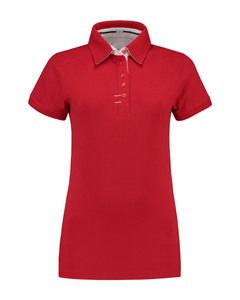 Lemon & Soda LEM3560 - Polo Contrast Cot/Elast Ss donna Red/WH