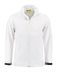 Lemon & Soda LEM3635 - Softshell per la giacca uomo Bianco