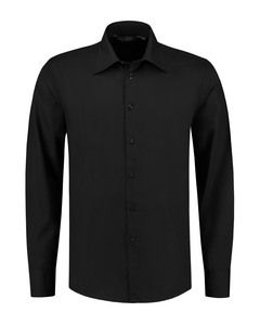 Lemon & Soda LEM3935 - Shirt Poplin mix ls uomo Nero