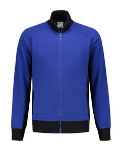 Lemon & Soda LEM4725 - Abbigliamento da lavoro cardigan maglione Royal Blue/BK
