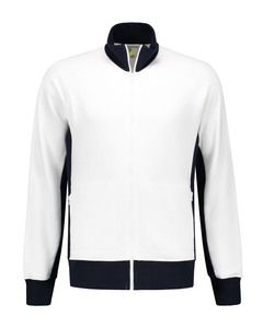 Lemon & Soda LEM4725 - Abbigliamento da lavoro cardigan maglione White/DY