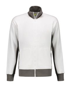 Lemon & Soda LEM4725 - Abbigliamento da lavoro cardigan maglione White/PG