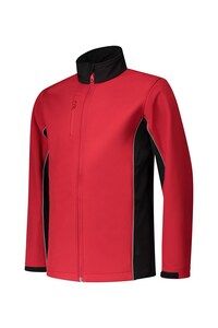 Lemon & Soda LEM4800 - Abbigliamento da lavoro softshell con giacca Red/BK