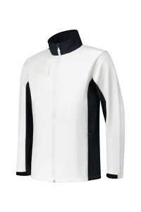Lemon & Soda LEM4800 - Abbigliamento da lavoro softshell con giacca White/DY