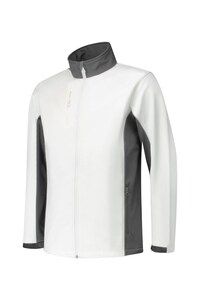 Lemon & Soda LEM4800 - Abbigliamento da lavoro softshell con giacca White/PG