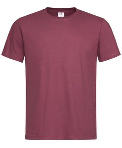Stedman STE2000 - T-shirt con girocollo da uomo Classic-T  Burgundy Red