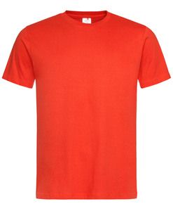 Stedman STE2000 - T-shirt con girocollo da uomo Classic-T  Brilliant Orange