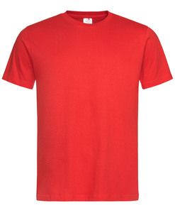 Stedman STE2000 - T-shirt con girocollo da uomo Classic-T  Scarlet Red