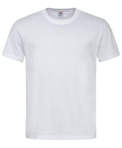 Stedman STE2000 - T-shirt con girocollo da uomo Classic-T  Bianco