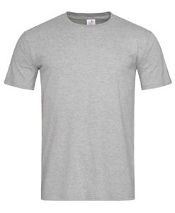 Stedman STE2010 - T-shirt con girocollo da uomo Grey Heather