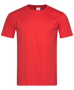 Stedman STE2010 - T-shirt con girocollo da uomo Scarlet Red