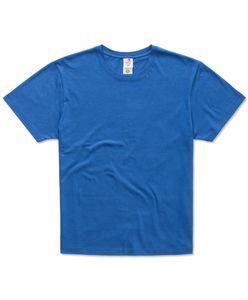 Stedman STE2020 - T-shirt con girocollo da uomo ORGANIC Bright Royal
