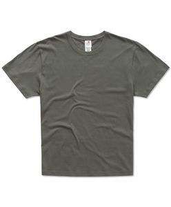 Stedman STE2020 - T-shirt con girocollo da uomo ORGANIC Real Grey